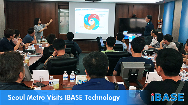 Seoul Metro Visits IBASE Technology