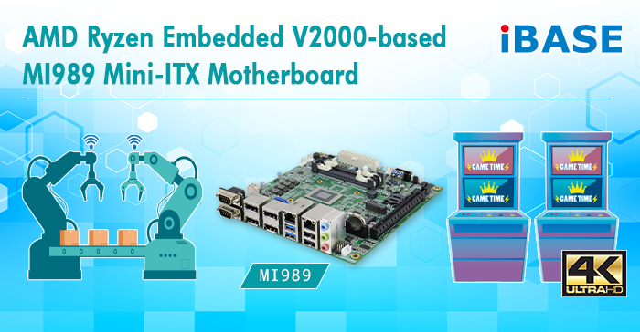 MI989 Mini-ITX motherboard